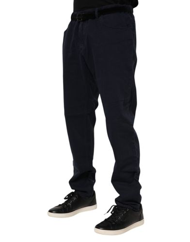 Cotton Tapered Denim Men's Jeans - Dolce & Gabbana - Modalova