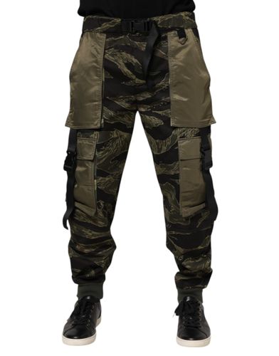 Cargo Camouflage Men's Pants - Dolce & Gabbana - Modalova