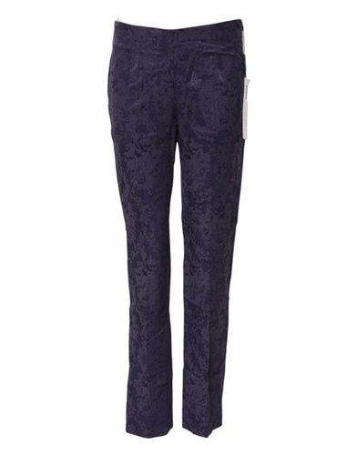 Jacquard High Waisted Women's Pants - BENCIVENGA - Modalova