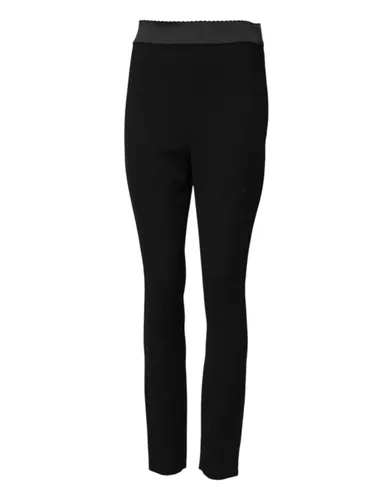 Wool Leggings Stretch Women's Pants - Dolce & Gabbana - Modalova
