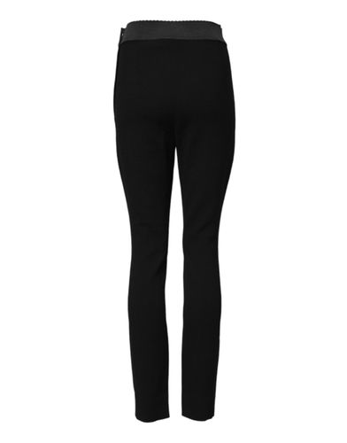 Wool Leggings Stretch Women's Pants - Dolce & Gabbana - Modalova