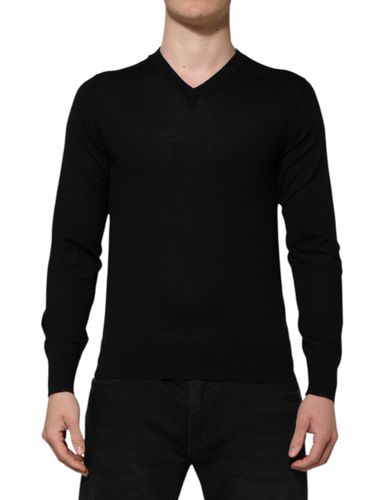 Cashmere Crewneck Men Pullover Men's Sweater (Pre-Owned) - Dolce & Gabbana - Modalova