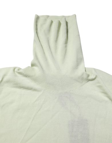 Mint Wool Turtleneck Pullover Men's Sweater (Pre-Owned) - Dolce & Gabbana - Modalova