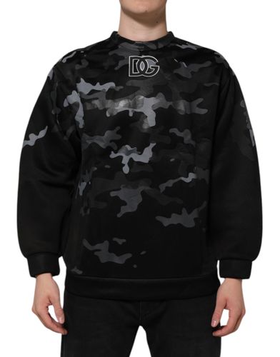 Camouflage Pullover Sweatshirt Men's Sweater (Pre-Owned) - Dolce & Gabbana - Modalova