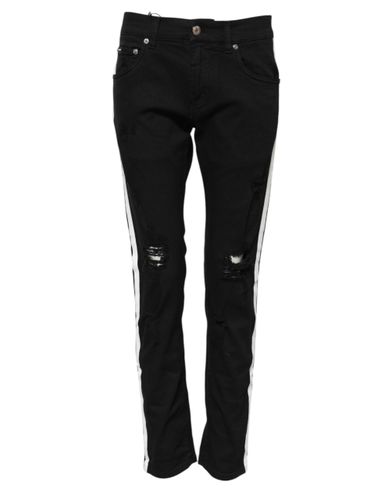 Tattered Lining Skinny Denim Men's Jeans - Dolce & Gabbana - Modalova