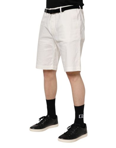 Chinos Cotton Stretch Men Casual Men's Shorts - Dolce & Gabbana - Modalova