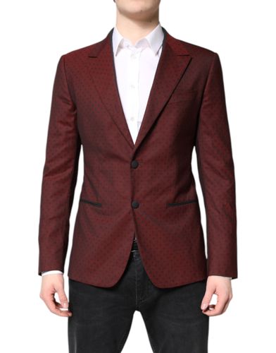 Wool Slim Fit Men Coat Jacket Men's Blazer (Pre-Owned) - Dolce & Gabbana - Modalova
