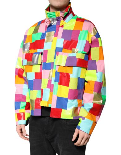 Cotton Full Zip Men Biker Men's Jacket (Pre-Owned) - Dolce & Gabbana - Modalova