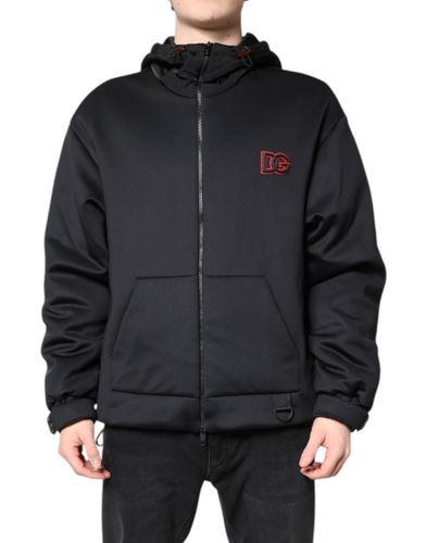 Polyester DG Hooded Full Zip Men's Jacket (Pre-Owned) - Dolce & Gabbana - Modalova