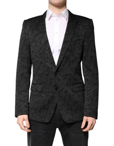 MARTINI Brocade Single Breasted Men's Blazer - Dolce & Gabbana - Modalova