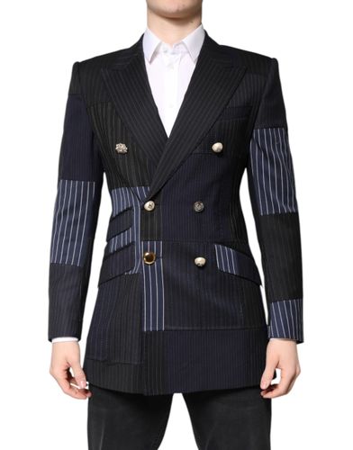 Patchwork Jacket Coat Suit Men's Blazer - Dolce & Gabbana - Modalova