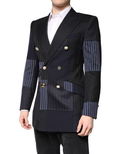 Patchwork Jacket Coat Suit Men's Blazer - Dolce & Gabbana - Modalova