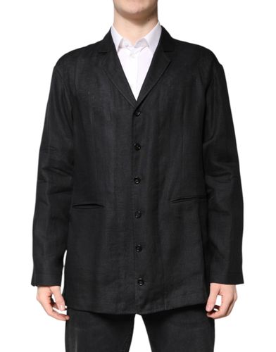 Linen Single Breasted Men Coat Men's Blazer (Pre-Owned) - Dolce & Gabbana - Modalova