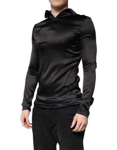 Silk Turtleneck Men Pullover Men's Sweater - Dolce & Gabbana - Modalova