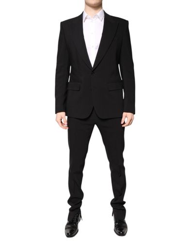 Polyester Jacquard 2 Piece Men's Suit - Dolce & Gabbana - Modalova