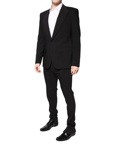Polyester Jacquard 2 Piece Men's Suit - Dolce & Gabbana - Modalova