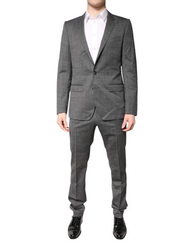 Wool Single Breasted 2 Piece Men's Suit (Pre-Owned) - Dolce & Gabbana - Modalova