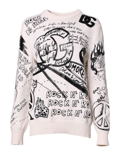 Logo Print Women Pullover Women's Sweater (Pre-Owned) - Dolce & Gabbana - Modalova