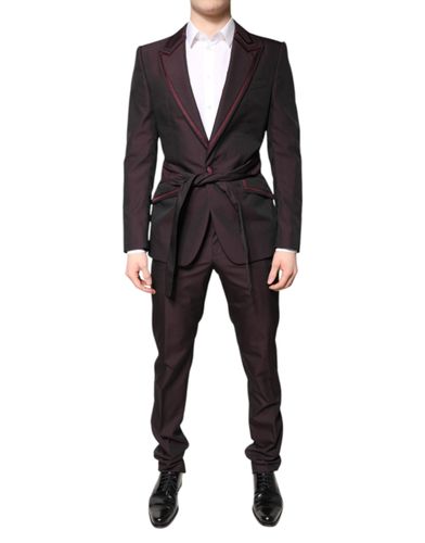 Single Breasted Formal 2 Piece Men's Suit - Dolce & Gabbana - Modalova