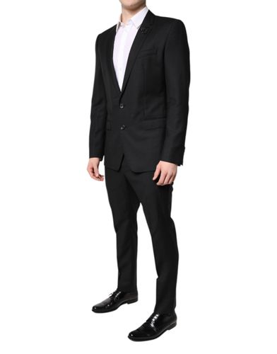 Wool Single Breasted 2 Piece Men's Suit - Dolce & Gabbana - Modalova