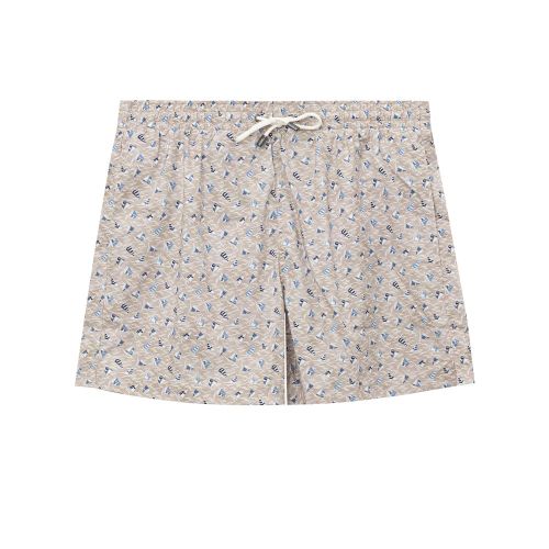 Polyester Swim Men's Shorts - Canali - Modalova