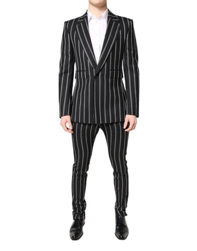 Striped SICILIA Formal 2 Piece Men's Suit - Dolce & Gabbana - Modalova