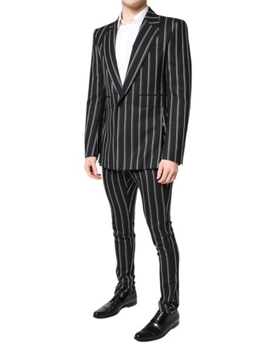 Striped SICILIA Formal 2 Piece Men's Suit - Dolce & Gabbana - Modalova