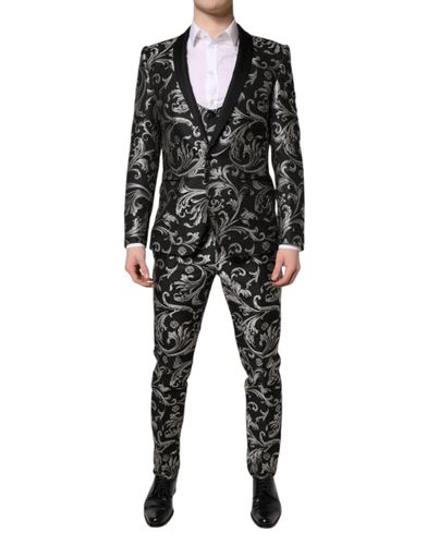 MARTINI Jacquard Men 3 Piece Men's Suit - Dolce & Gabbana - Modalova