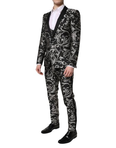 MARTINI Jacquard Men 3 Piece Men's Suit - Dolce & Gabbana - Modalova