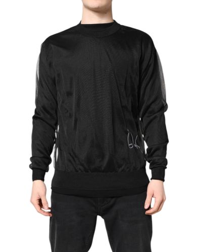 Logo Knitted Crewneck Pullover Men's Sweater (Pre-Owned) - Dolce & Gabbana - Modalova