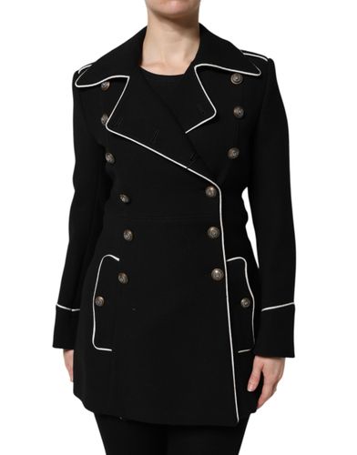 Wool Double Breasted Blazer Women's Jacket - Dolce & Gabbana - Modalova