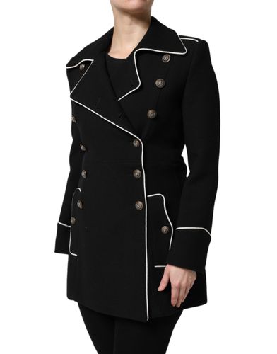 Wool Double Breasted Blazer Women's Jacket - Dolce & Gabbana - Modalova
