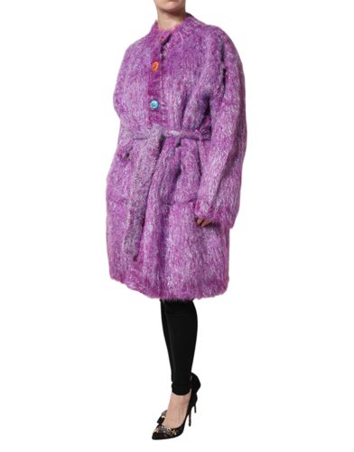 Button Embellished Trench Coat Women's Jacket - Dolce & Gabbana - Modalova