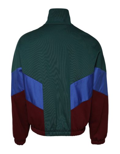 Cotton Logo Full Zip Men's Jacket - Dolce & Gabbana - Modalova