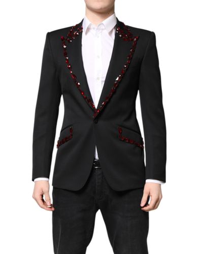 SICILIA CrystalEmbellished Coat Men's Blazer - Dolce & Gabbana - Modalova