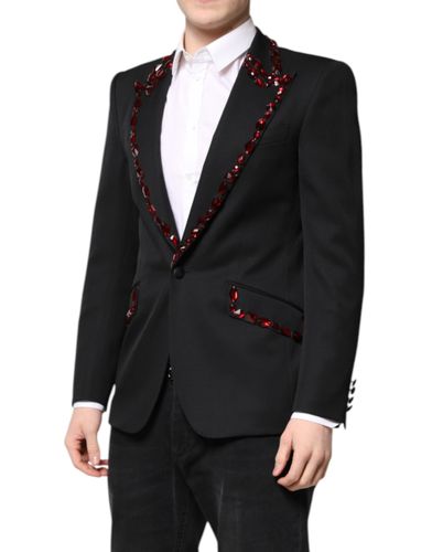 SICILIA CrystalEmbellished Coat Men's Blazer - Dolce & Gabbana - Modalova