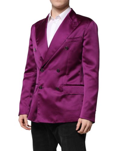 Double Breasted Men Suit Coat Men's Blazer - Dolce & Gabbana - Modalova