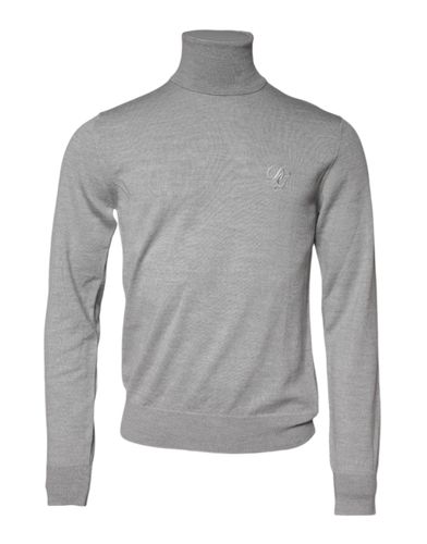 Wool Knitted Men Pullover Men's Sweater - Dolce & Gabbana - Modalova