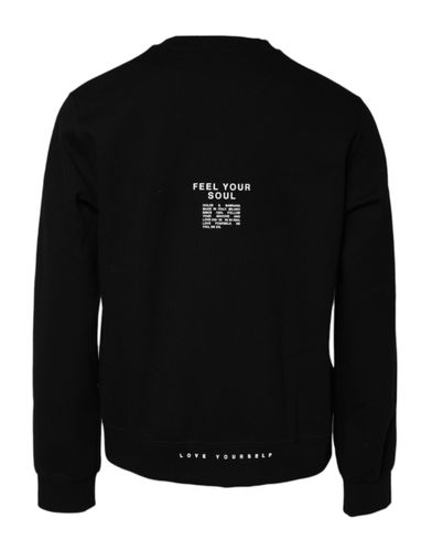 Cotton Logo Knitted Pullover Men's Sweater - Dolce & Gabbana - Modalova