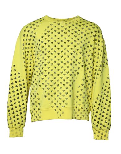 Heart Crew Neck Men Pullover Men's Sweater (Pre-Owned) - Dolce & Gabbana - Modalova