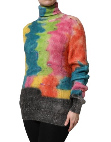 Mohair Turtleneck Pullover Women's Sweater - Dolce & Gabbana - Modalova