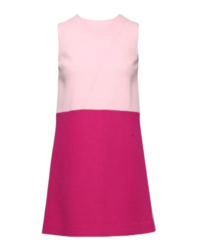 Blue Wool Sleeveless Shift Mini Women's Dress (Pre-Owned) - Dolce & Gabbana - Modalova
