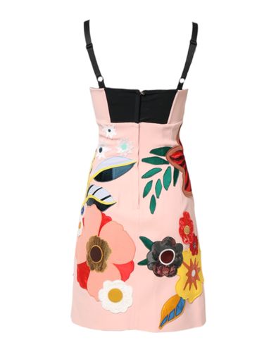 Floral Print Spaghetti Strap Mini Women's Dress - Dolce & Gabbana - Modalova