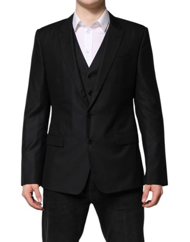 Single Breasted Suit 2 Piece Men's Jacket - Dolce & Gabbana - Modalova