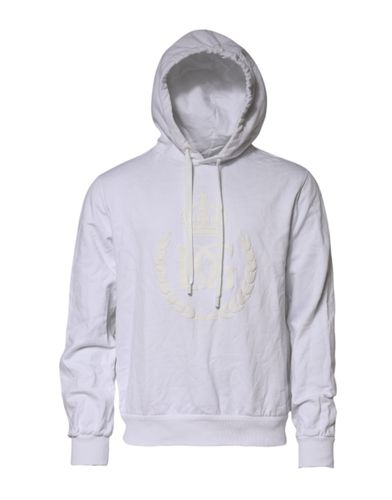 Embossed Logo Hooded Sweatshirt Men's Sweater (Pre-Owned) - Dolce & Gabbana - Modalova