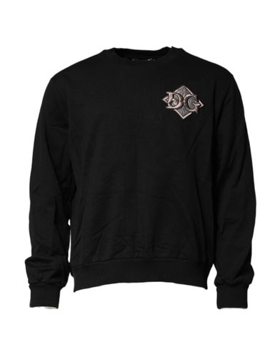 Logo Embroidery Sweatshirt Men's Sweater - Dolce & Gabbana - Modalova