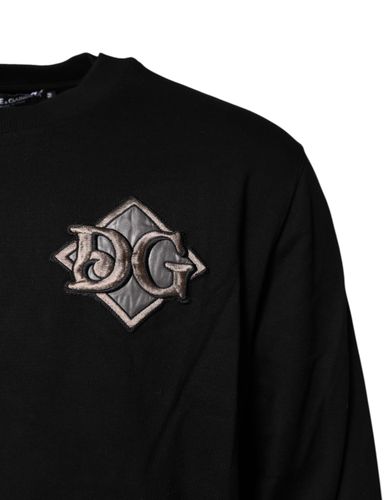 Logo Embroidery Sweatshirt Men's Sweater - Dolce & Gabbana - Modalova