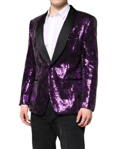 SICILIA Sequin Embellish Coat Men's Jacket - Dolce & Gabbana - Modalova