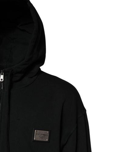 Logo Full Zip Hooded Men Sweatshirt Men's Sweater (Pre-Owned) - Dolce & Gabbana - Modalova