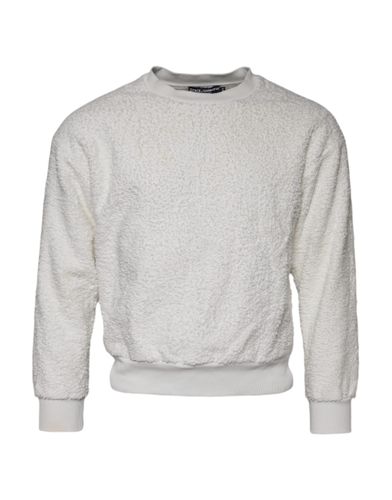 Cotton Fleece Crew Neck Men's Sweater (Pre-Owned) - Dolce & Gabbana - Modalova